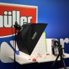 A simple food photography set up for Muller UK