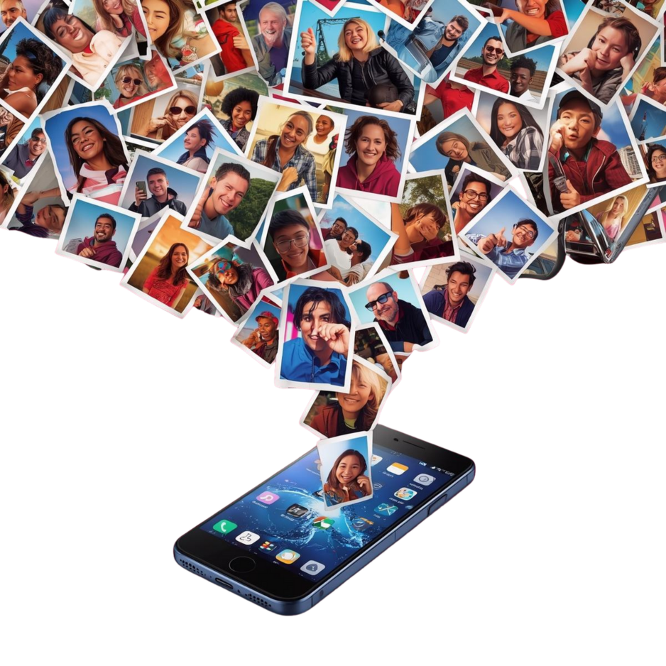 HOW TO ORGANISE PHONE PHOTOS (Card (Square))