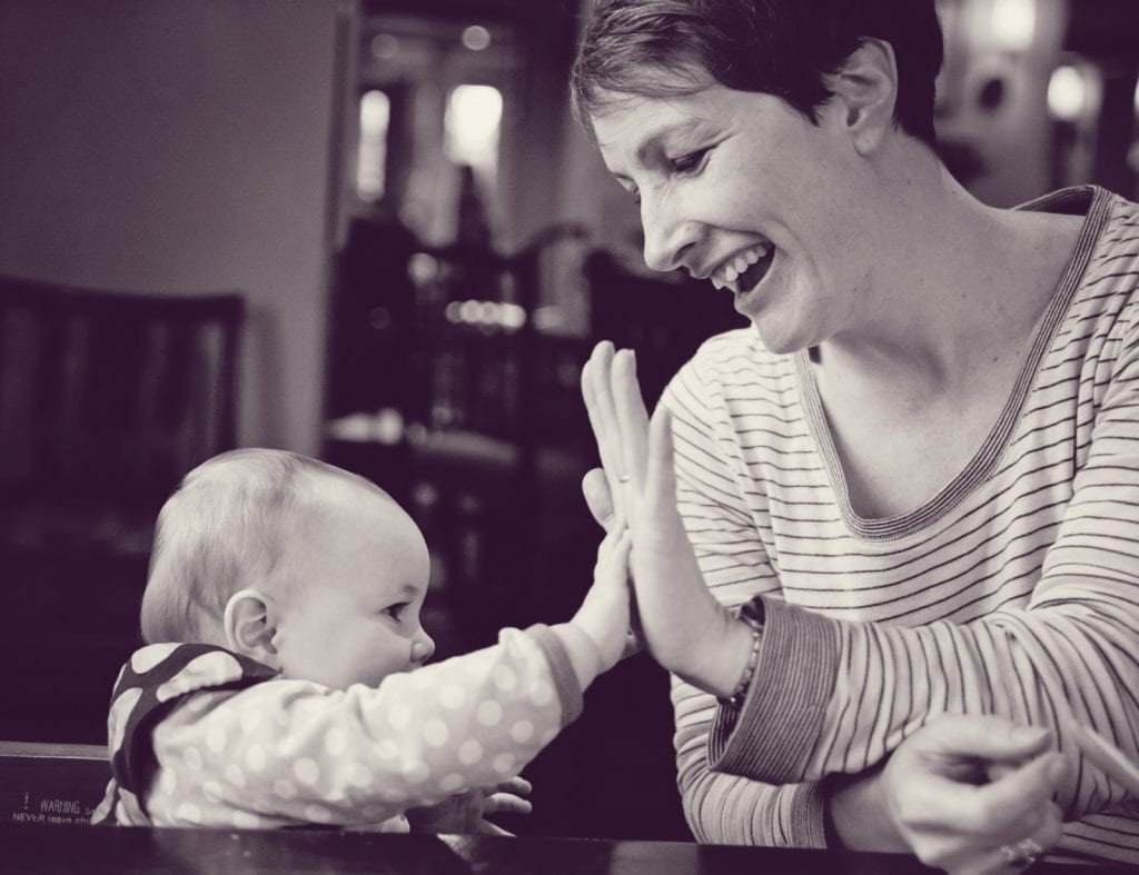 photographing children